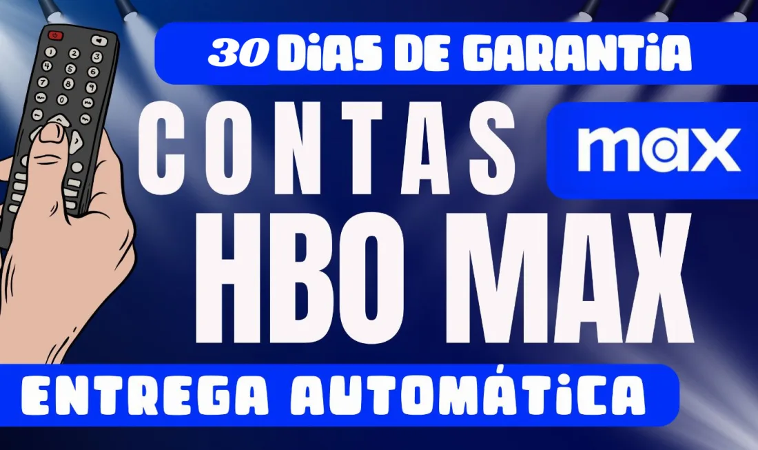 CONTA HBO MAX — PLANO BÁSICO (30 DIAS)